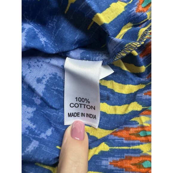 Melange Embroidered Boho Midi Dress Womens Size L NEW‎ Colorful Midi Hippie - Picture 4 of 8